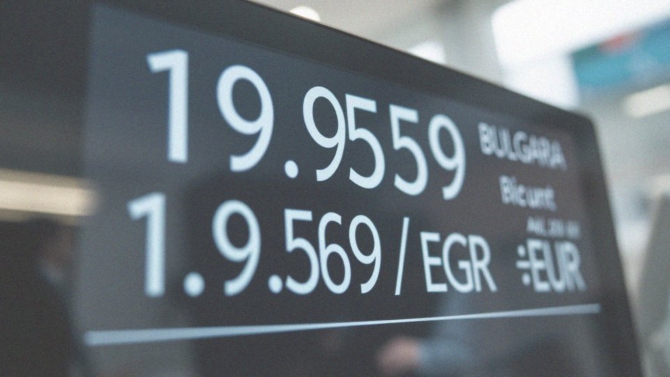 Jak stabilny jest kurs lewa bułgarskiego względem Euro?