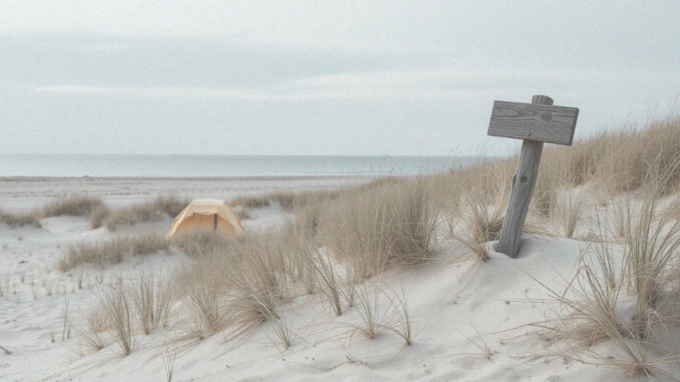 Jakie kary grożą za nielegalne rozbicie namiotu na plaży?