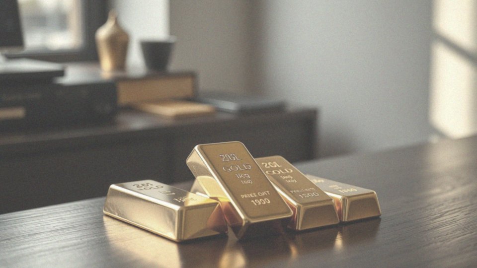 Jakie są ceny sztabek złota w październiku 2023 roku?