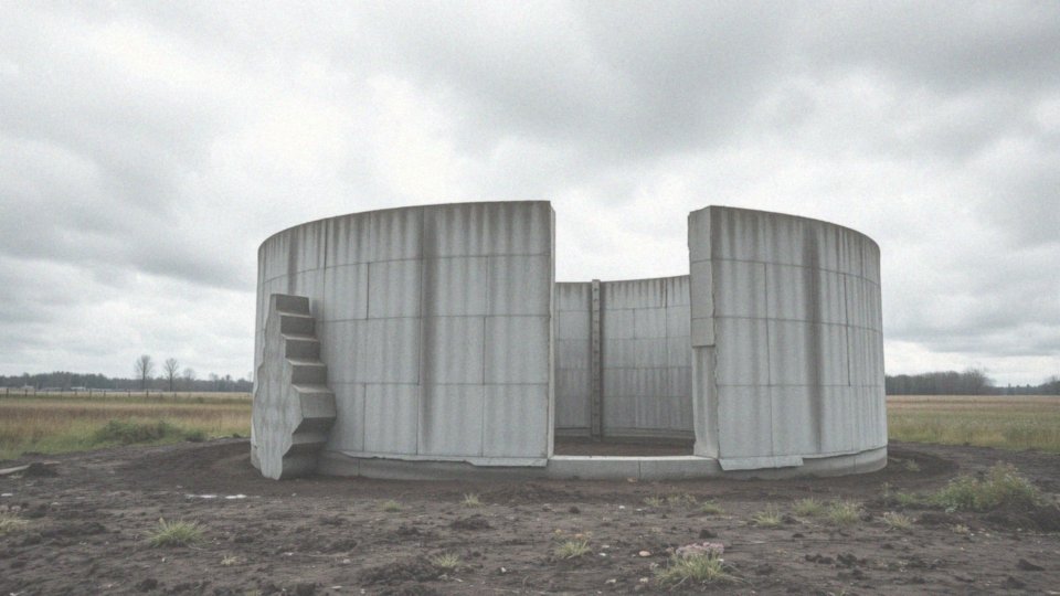 Jakie są grubości ścian szamba betonowego 10m3?