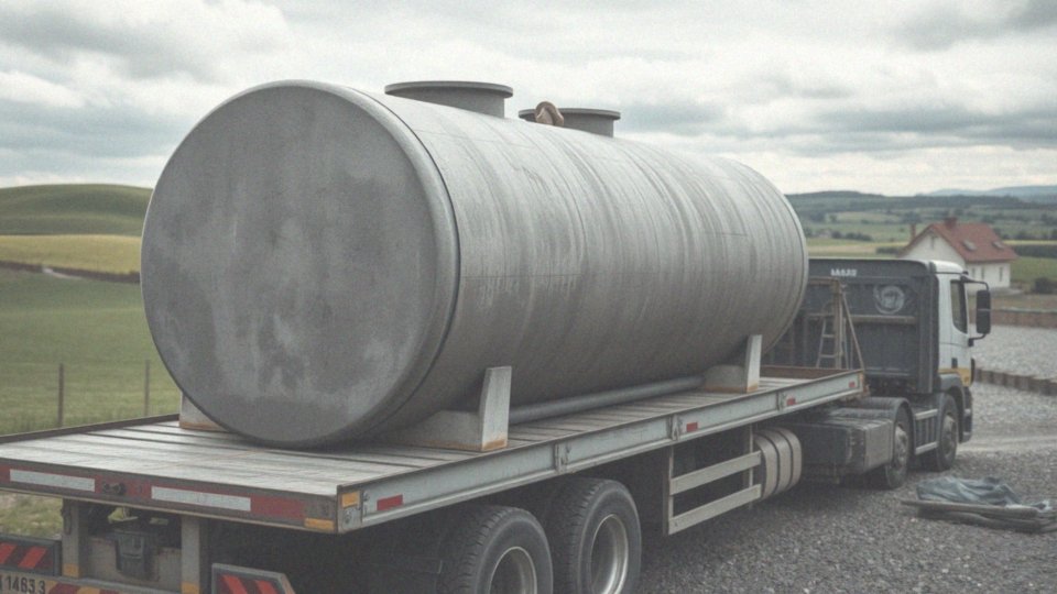 Jakie usługi transportowe są dostępne dla szamb betonowych?