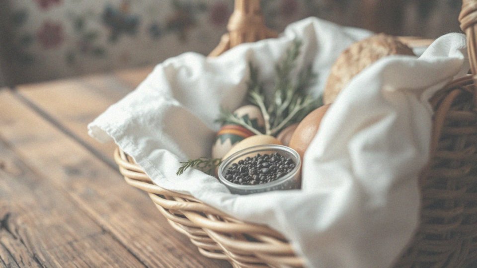Jakie są tradycje związane z pieprzem w koszyczku wielkanocnym?